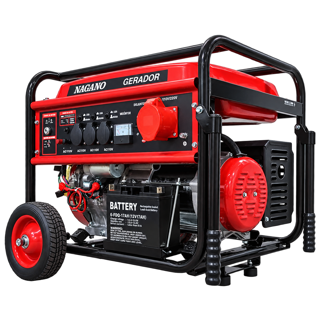 Gerador Nagano 8.2 kVA Trifásico